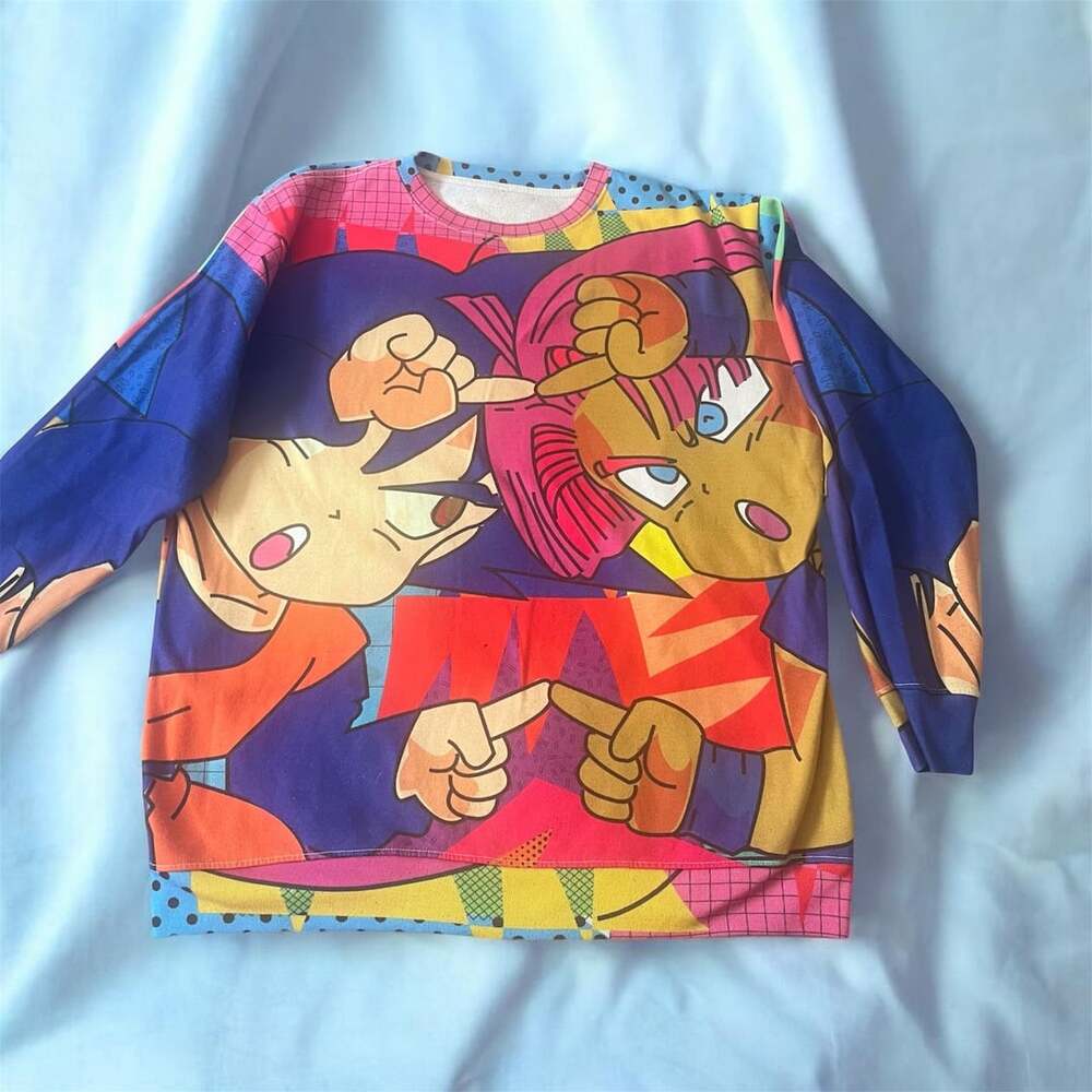 Dragon Ball Z Fusion All-Over Print Sweatshirt